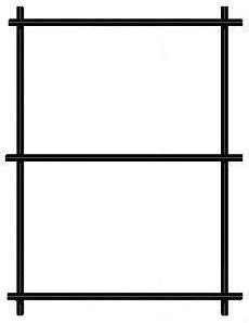 Vinyl Coated (Vc) Welded Mesh -  Green Yard Gard - 16 Gauge - 3"X2" Mesh - 36"X50'