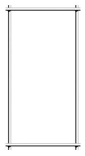 Galvanized Before Weld (Gbw) Fence - 12.5 Gauge - 2" X4"  Mesh - 72" X100'