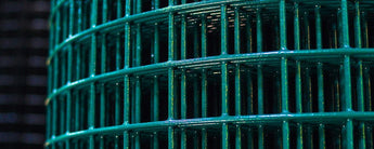 Crab And Crawfish Mesh - 14/15 Gauge - Green - 1.5"  Mesh - 24" X150'