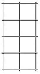 Galvanized Before Weld (Gbw) Fence - 16 Gauge - 1" X1"  Mesh - 36" X100'