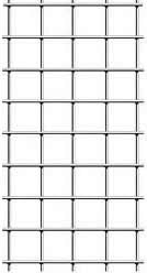 Hardware Cloth - 19 Gauge - Galvanized After Weld (Gaw) - 1/2" X1/2"  Mesh - 72" X100'