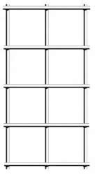 Galvanized Before Weld (Gbw) Fence - 14 Gauge - 2" X2"  Mesh - 60" X150'