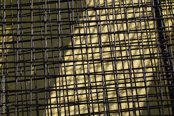 WELDED 16 GA 1X1 48X100 BONDED BLACK VINYL COATED MADE IN ITALY