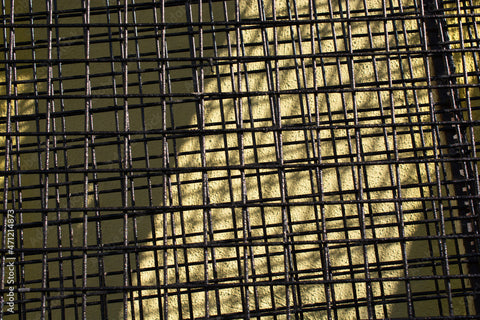 WELDED 16 GA 1X1 30X100 BONDED BLACK VINYL COATED MADE IN ITALY