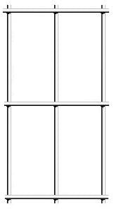 WELDED 14 GA 2X4 48X100 BONDED YARD & GARDEN HEAVY DUTY BLACK VINYL COATED MADE IN ITALY