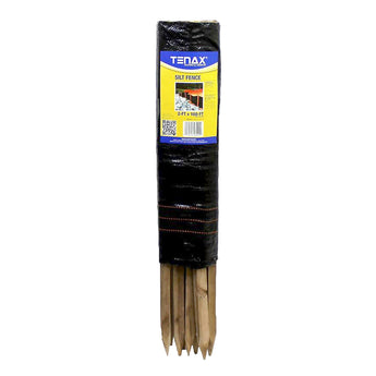 Silt Fence, 10 Wood Posts, 24"X100'